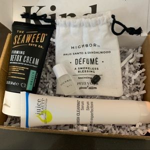 Juice Beauty Bundle: Blemish Clearing Serum, Firming Detox Cream & Anointing Oil
